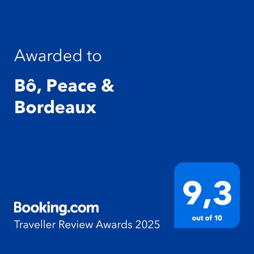 Bo, Peace & Bordeaux Appartement Buitenkant foto